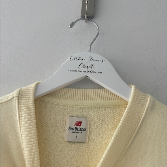 NEW BALANCE Yellow Sweatshirt L - Picture 6 of 7